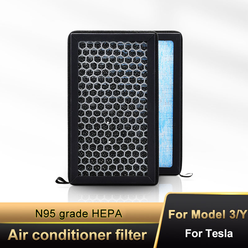Filter Replacement N95 - 2 قطعة ل تسلا نموذج 3