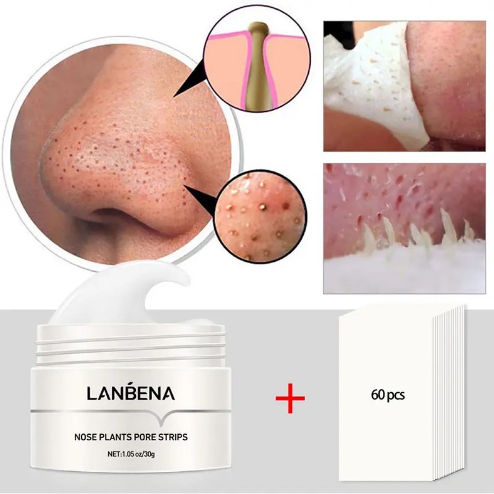 Black Face Mask Pack - الأنف مزيل الرؤوس السوداء كريم المسام