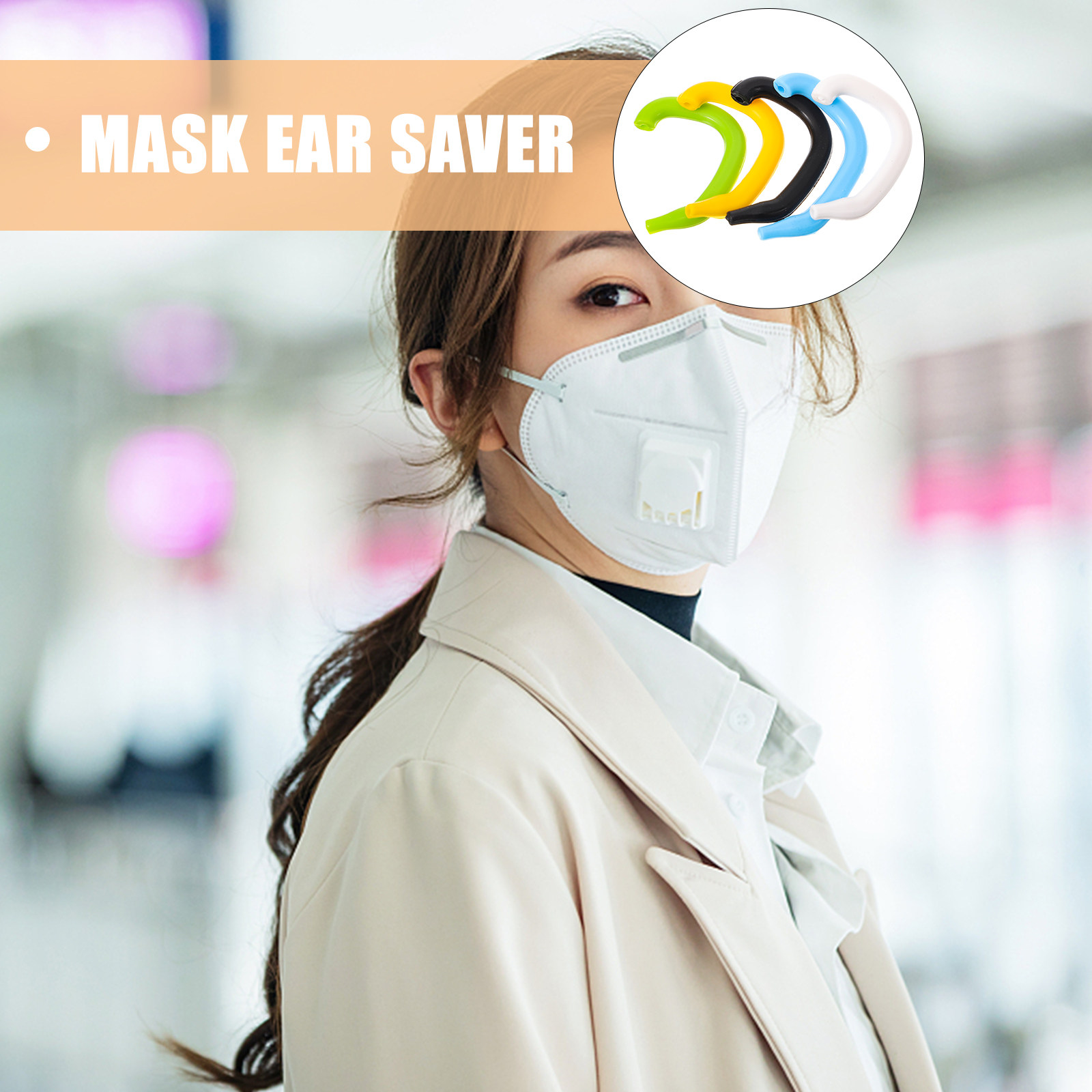 5 قطع من أغطية الأذن السيليكون - مراجعة Mask Ear Saver Strap وسعره