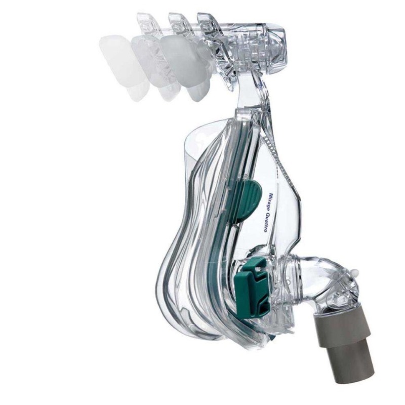 قناع وجه كامل للأنف مضاد للشخي - مراجعة Silicone Mask Bracket وسعره