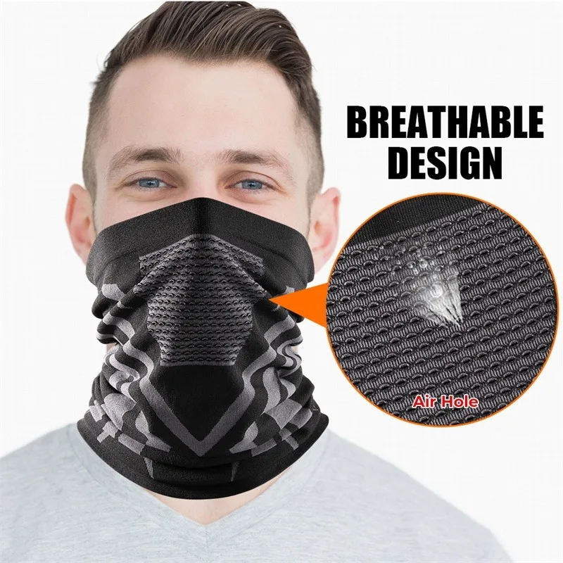ألوان الشتاء تنفس مريحة الحرار - مراجعة Sports Mask Breathable وسعره