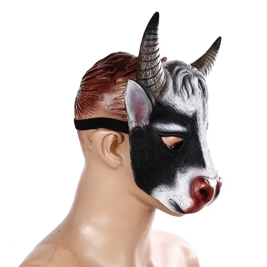 قناع رأس بقرة واقعي ثلاثي الأب - مراجعة Respirator Half Face وسعره