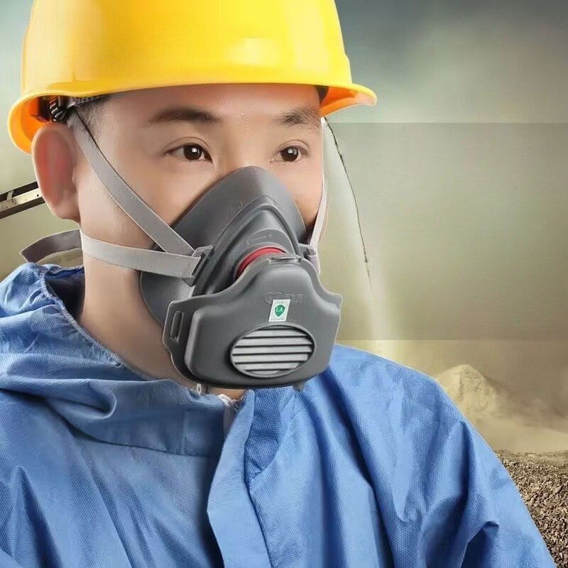 قناع مطاطي للسلامة في أعمال ال - مراجعة Kn95 Respirator Mask وسعره